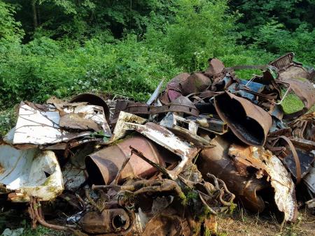 Sanacija črnega odlagališča – Banova jama 054